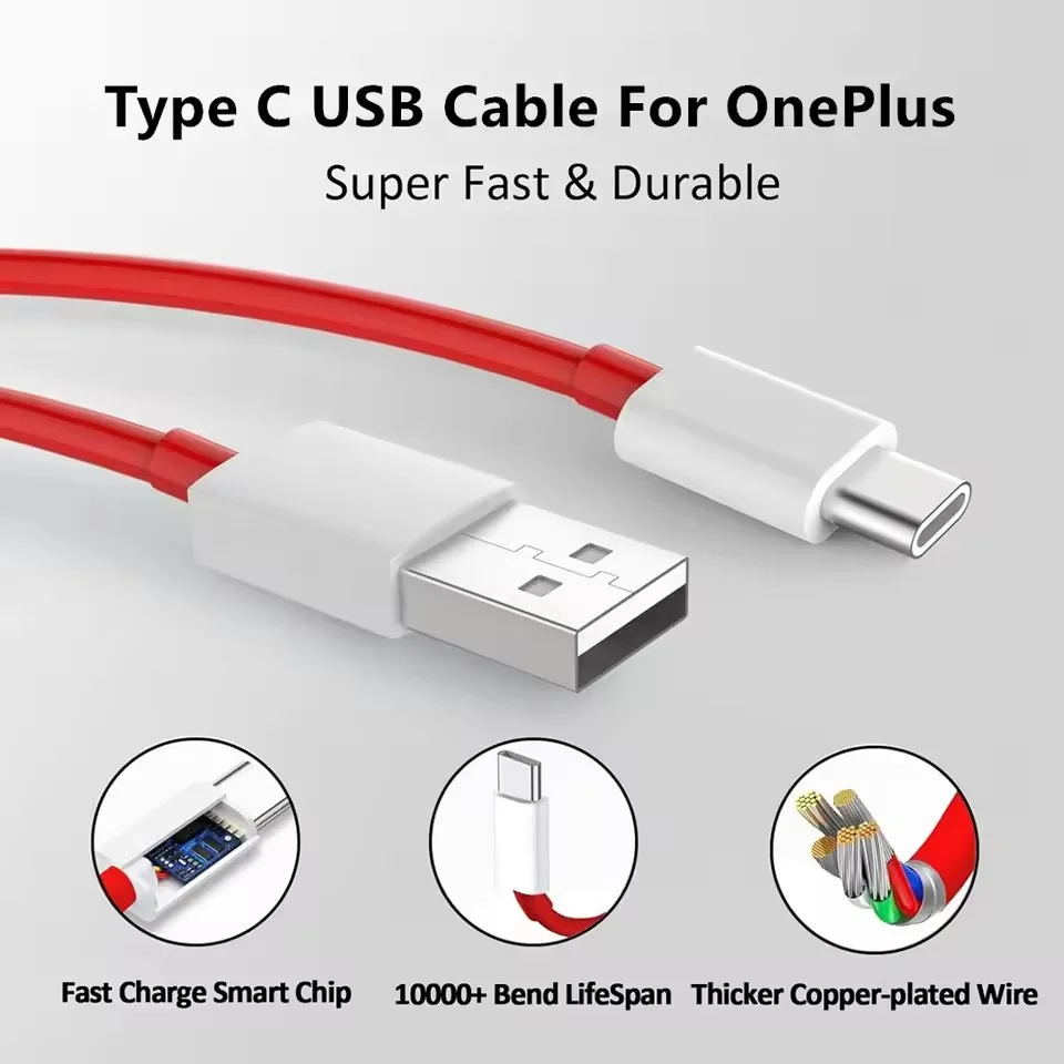 3Pcs 120W Super Fast Charging USB Type C Cable High Speed Data Sync Cord For OnePlus 9 9R 10 Pro 11 12 12R 13 13R 15 15R OPPO