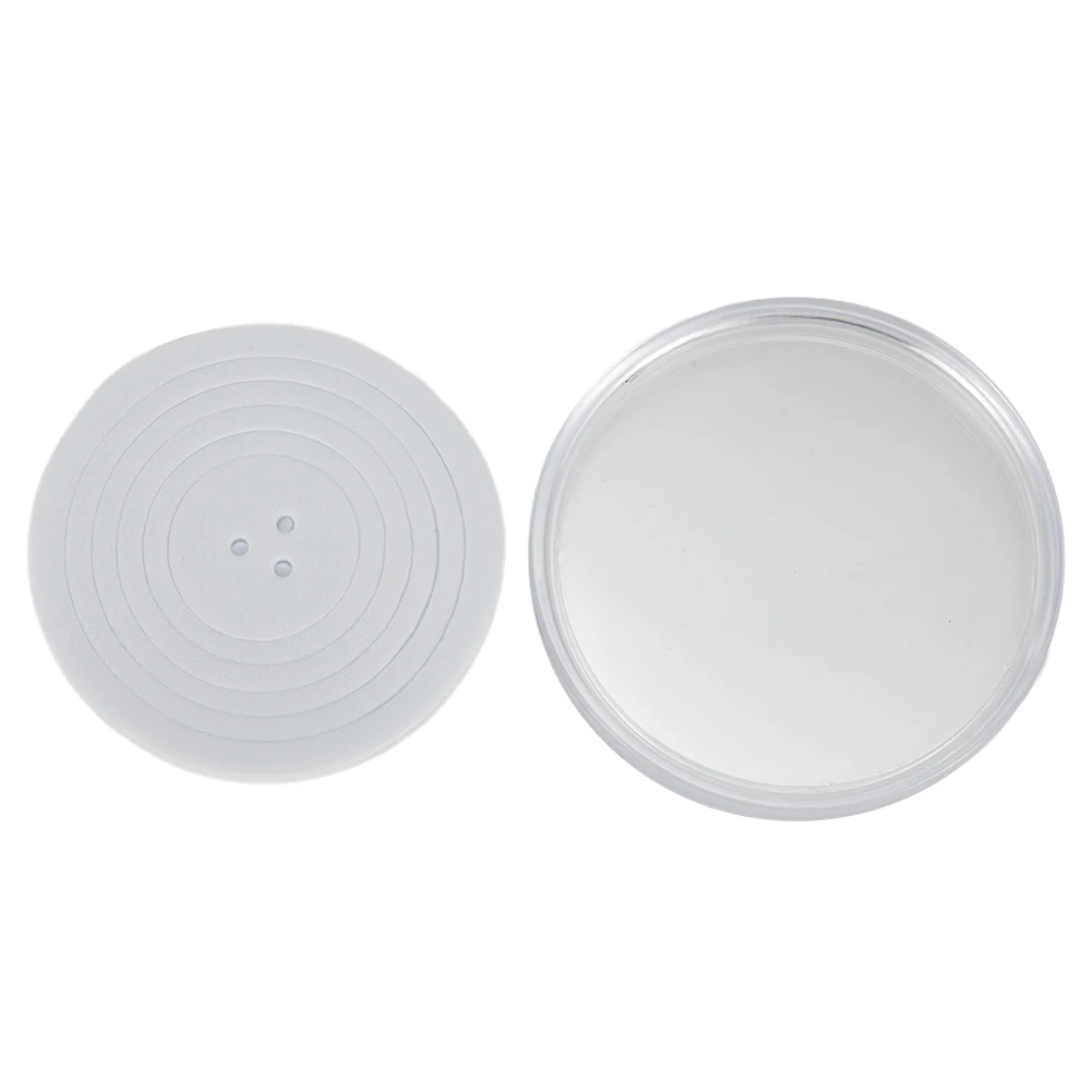 10/25Pcs 46mm Coin Capsules Holder With Adjustable Foam Gasket Clear Storage Container Protector Box Coin Collection Supplies