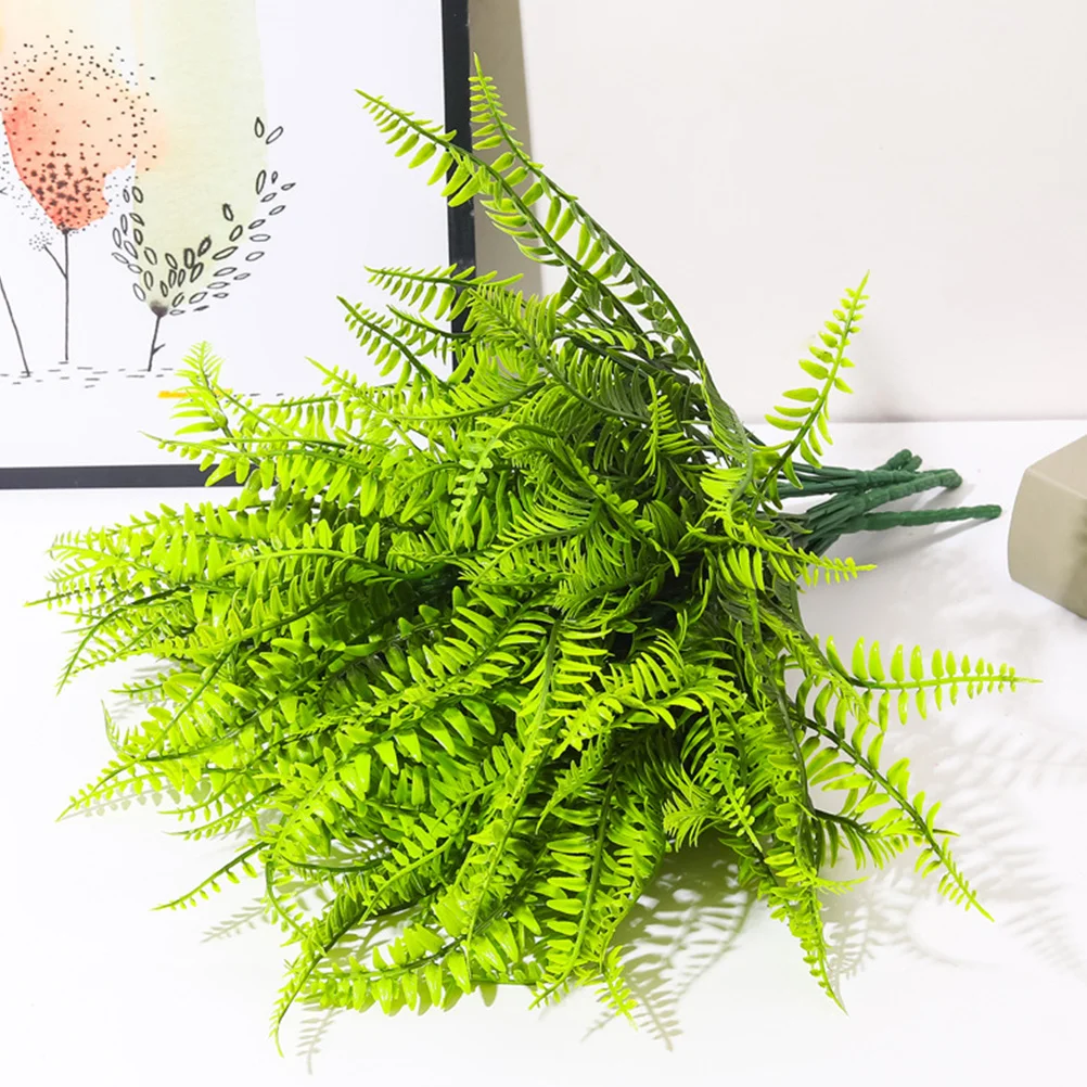 

4Pcs Artificial Leaves Faux Plastic Simulation Suitable for Flower Arrangement DIY Craft Scene Decoration