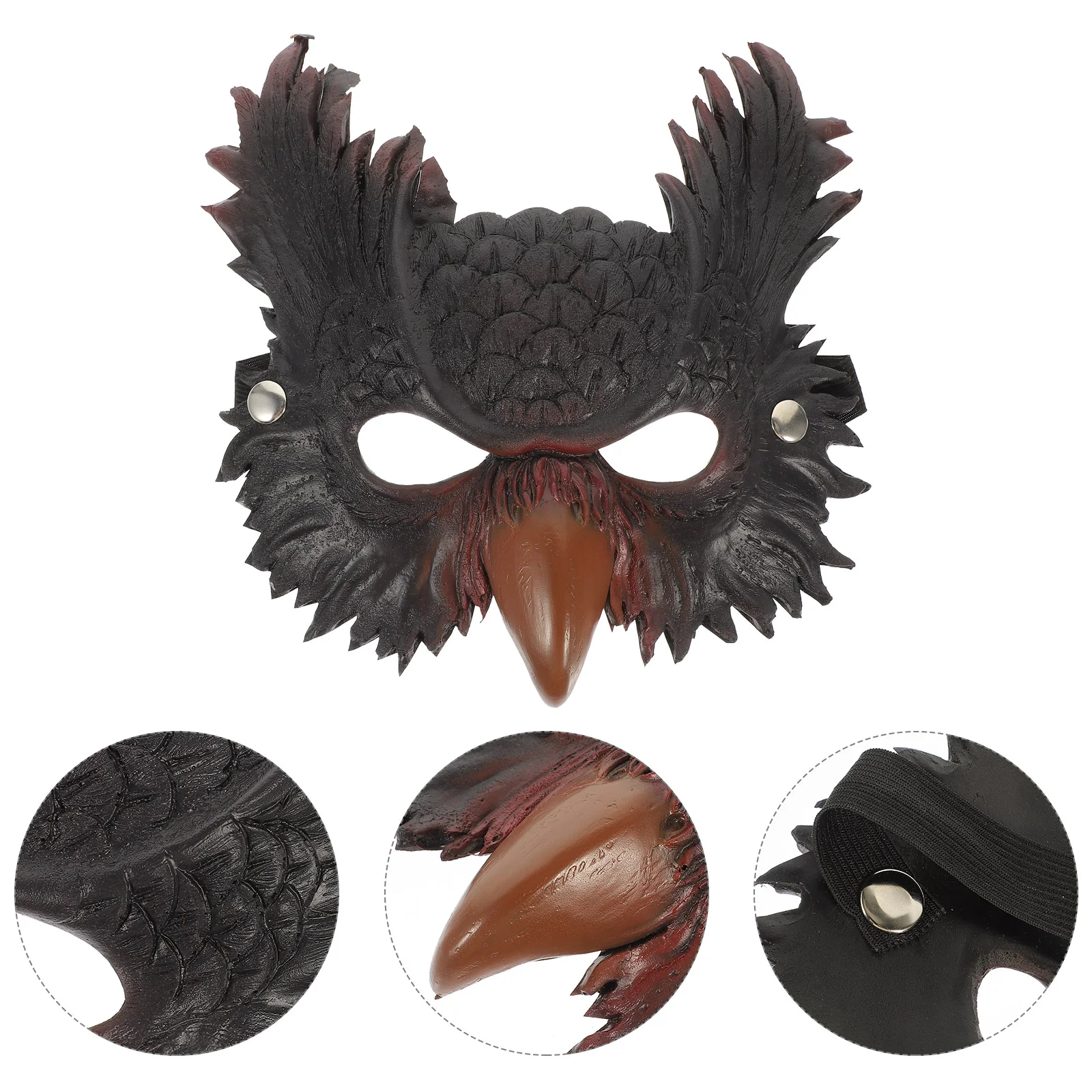 Costume de Carnaval en Mousse pour ixDansante, Déguisement d'Halloween, Aigle, Oiseau, Animal, Décor