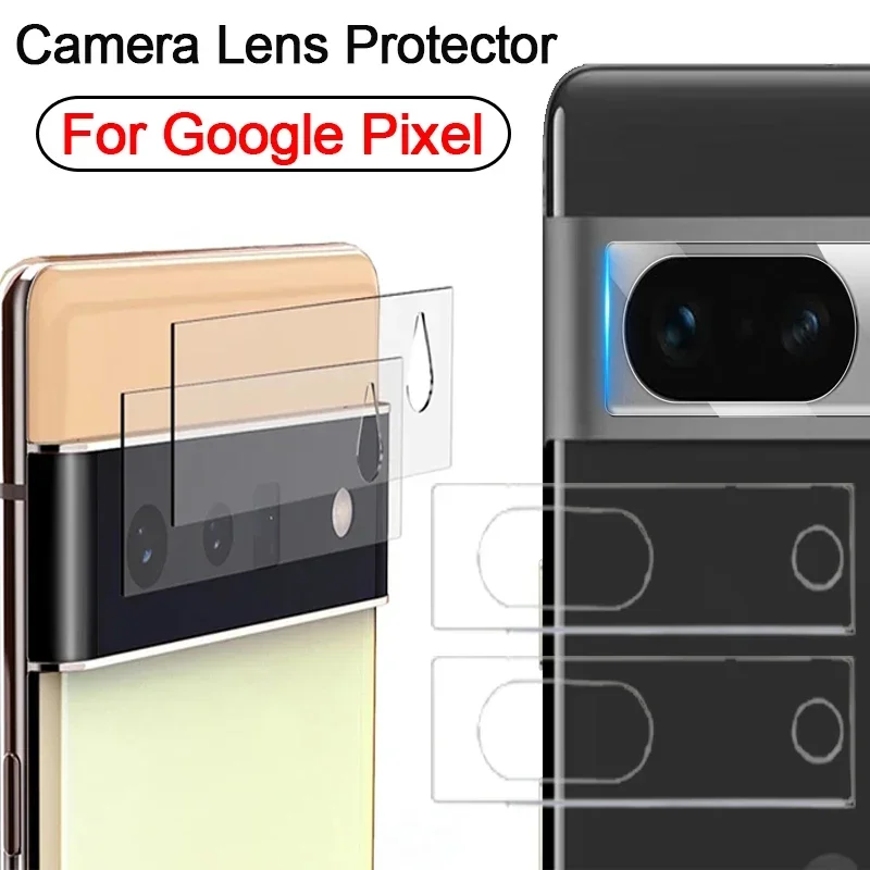 For Google Pixel 6/7/8 Pro 6A 7A Back Camera Len Protection Film Clear Tempered Glass Lens Camera Screen Protector Cover