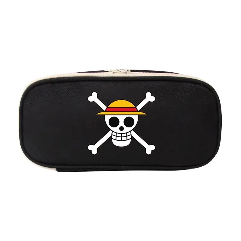 Tempat Pensil Pola Kartun Tampan One Piece Anime Jepang Periferal Anime Hadiah Kecil