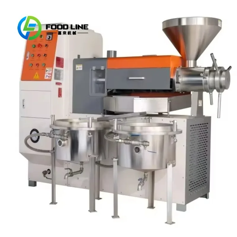 Customize Commercial Grade Automatic Oil Press Machine for High Yield Oil Extraction Suitable for Food Processing Industrial Use