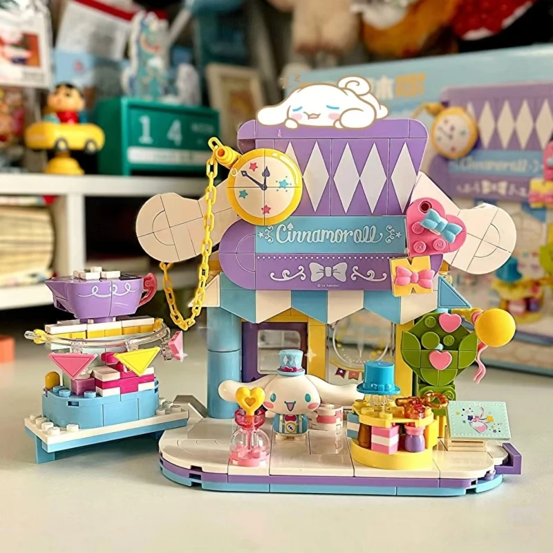 Keeppley Sanrio Street View Shop Kuromi Hello Kitty Splicing My