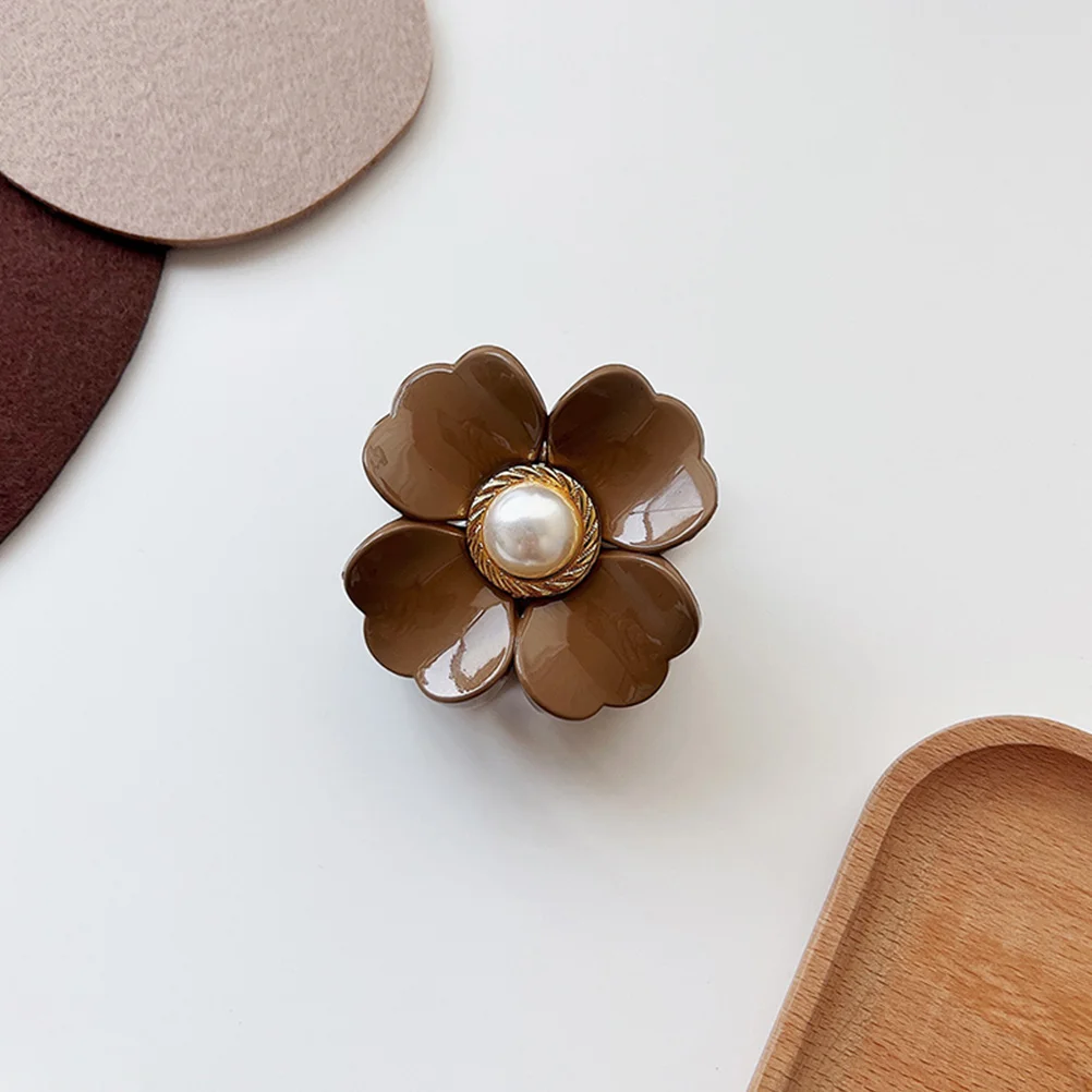 

6 шт., зажимы с цветочными когтями, заколка для волос на спине, держатель для хвоста, нескользящий зажим для волос для женщин, маленькие зажимы для когтей, аксессуар для инструмента для укладки