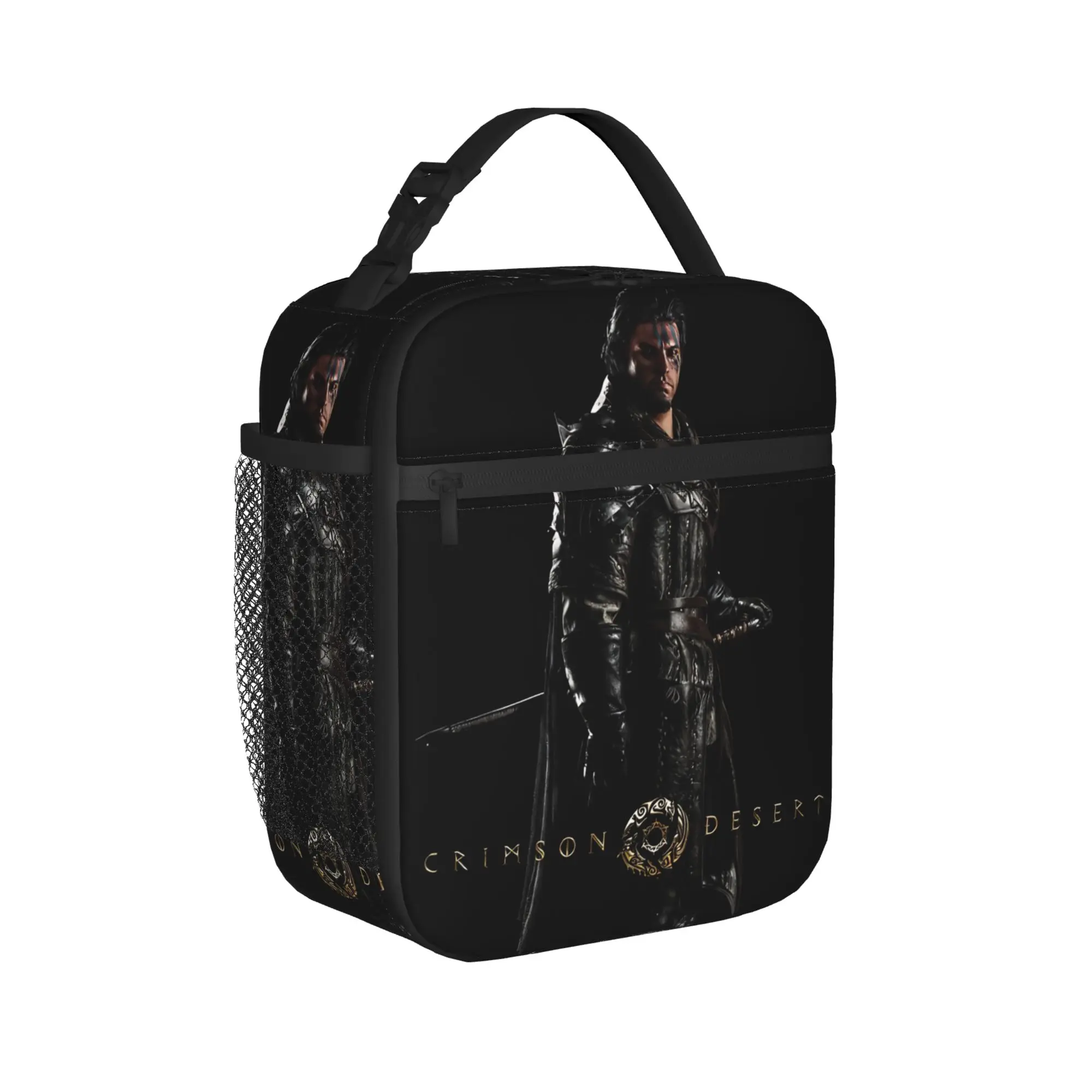 Pearl abyss crimson desert  Thermal Insulated Lunch Bags for Travel  Portable Food Bag Men Women Cooler Thermal Lunch Boxes