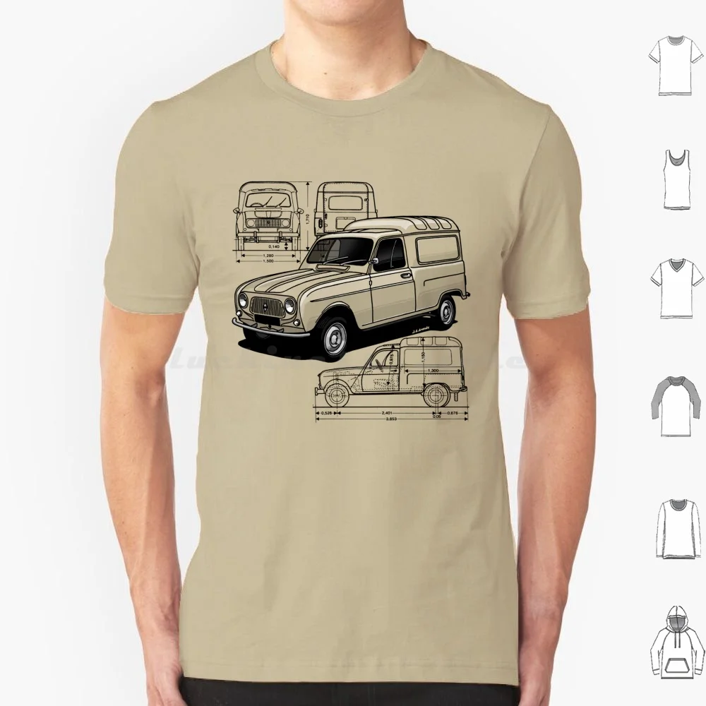 The Iconic French Van T Shirt Men Women Kids 6xl 4 4 4l Van Classical Car French He Drew Jaagdesign Haha Goseatonio Goseantonio