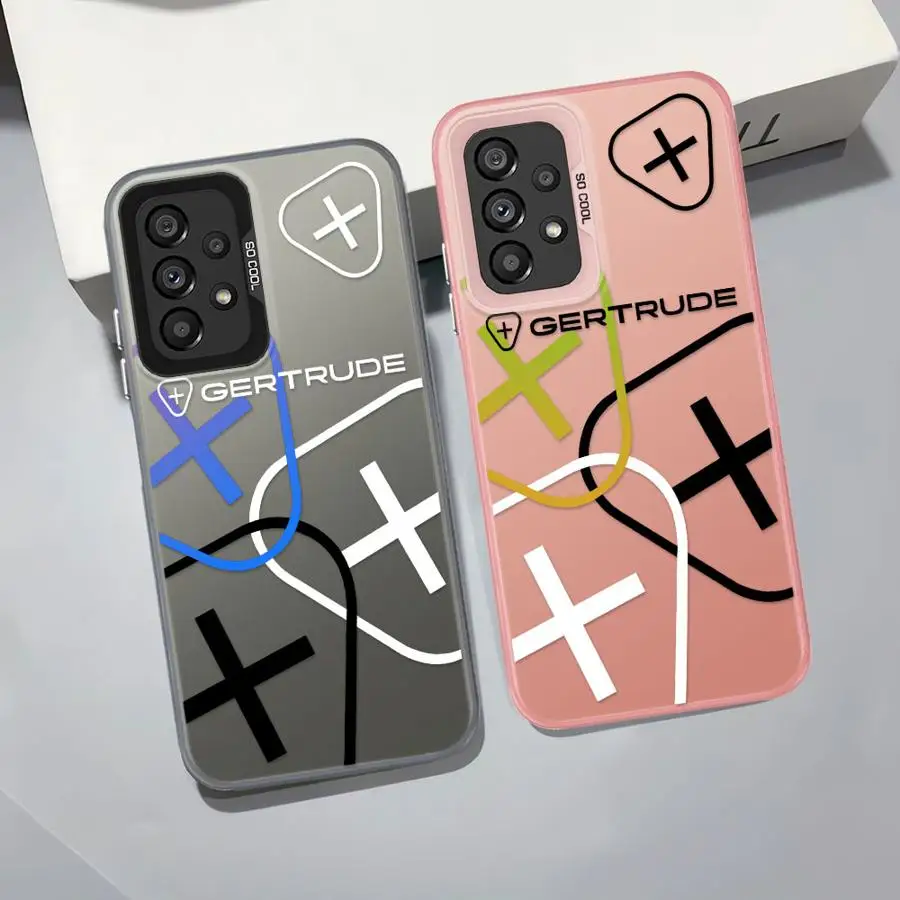 G-Gertrudes Funda para Samsung Galaxy A16 A13 A20s A50 A02 A15 A04e A03 A11 A06 A14 A12 Funda trasera para teléfono