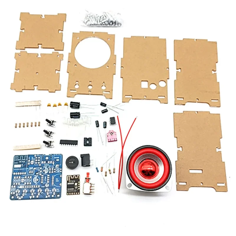 for LM386 Bluetooth Audio Assembly Parts Speaker Power Production Kit Teaching Training Components with Level