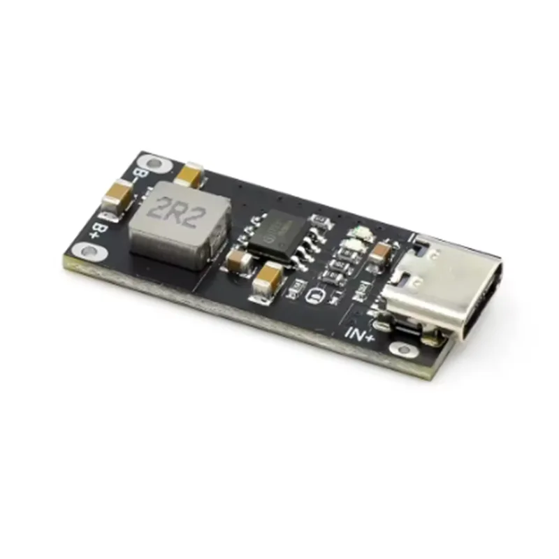 1-10PCS Type C USB Input High Current 3A Polymer Ternary Lithium Battery Quick Fast Charging Board IP2312 CC/CV Mode 5V To 4.2V