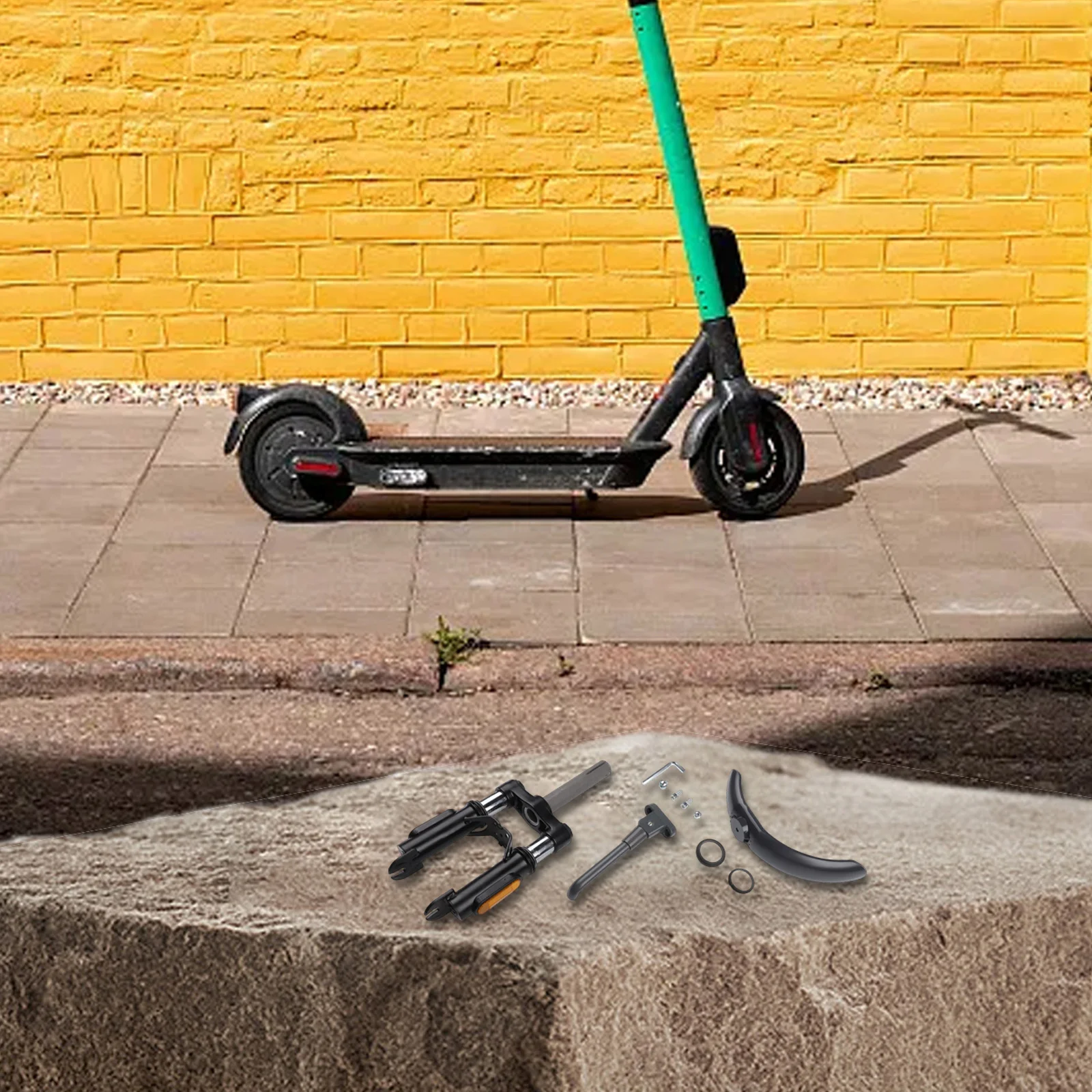 

For M365 1s Pro Electric Scooter Front Fork Shock Absorber Hydraulic Front Shock Absorber 8.5inch Scooter Accessories