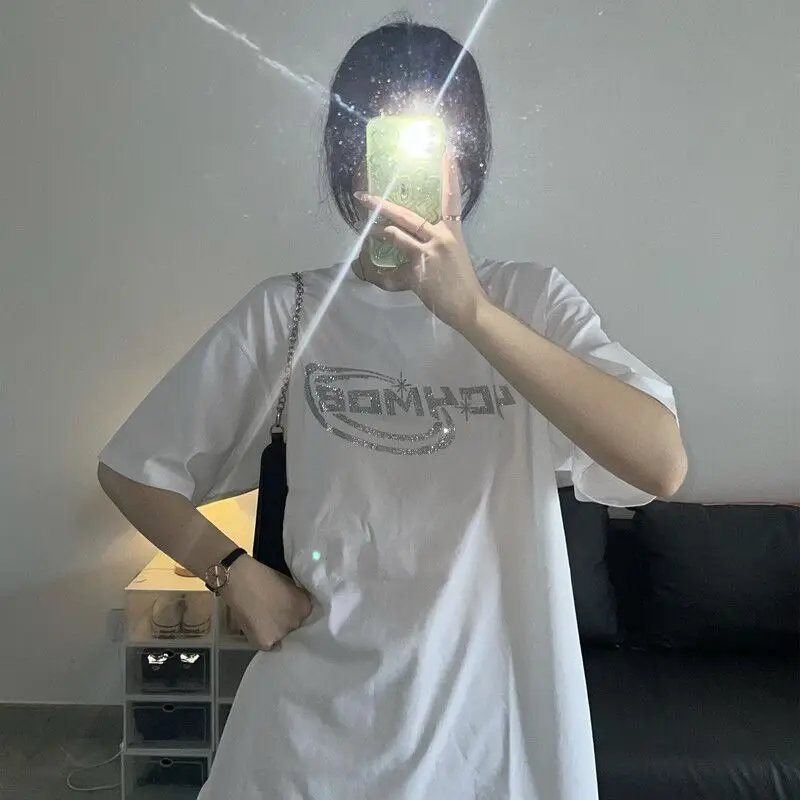 Pure Cotton Short-sleeved T-shirt, 2025 Summer New Men's Fashion Loose Streetwear Top