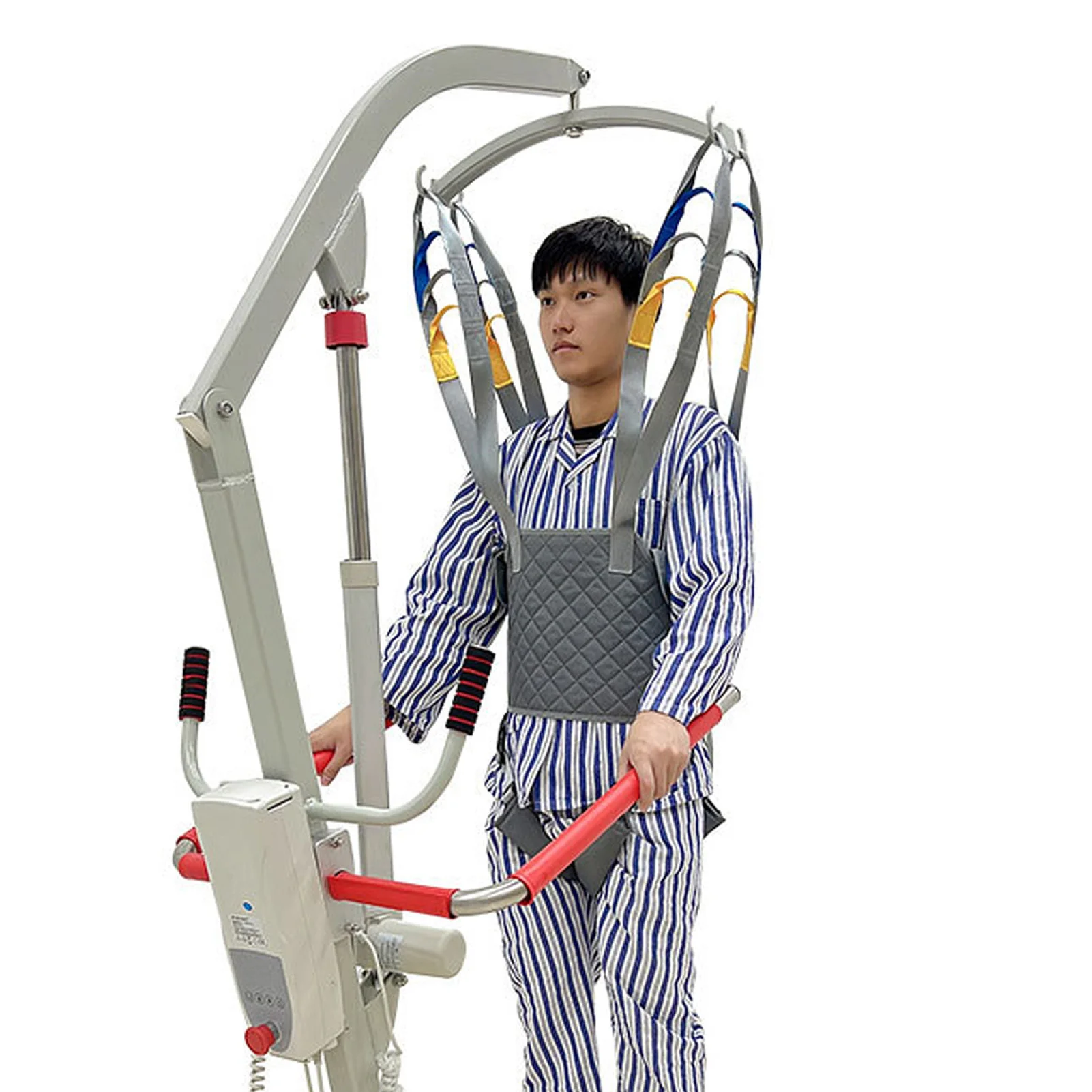 Walking Sling Comfortable Support Adjustable Padded Training Patient Lift Walking Sling Standing Harness S for Disabled