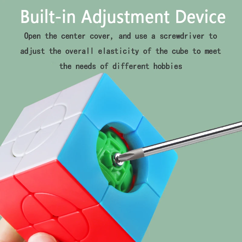 SENGSO Speed Crazy Cube 2x2 Megaminx Magic Tower Stickerless Magic Cube Profession Puzzle High Quality Kid's Toys