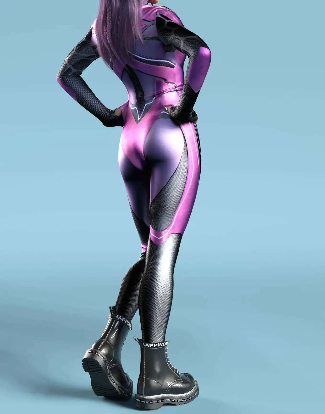 Cooles mechanisches Rüstungs-Cosplay-Kostüm für Frauen, Punk-Bodysuit, elastischer Jumpsuit für Feiertagspartys, ausgefallene Aerial-Yoga-Auftritte, Catsuit – Detail 14