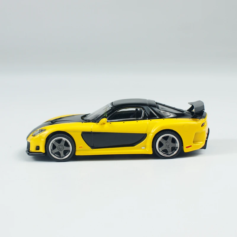 

TW 1:64 RX7 VeilSide Fortune7 модель автомобиля из сплава для офиса, спальни, коллекция игрушек, модель, украшения, подарок для мальчика