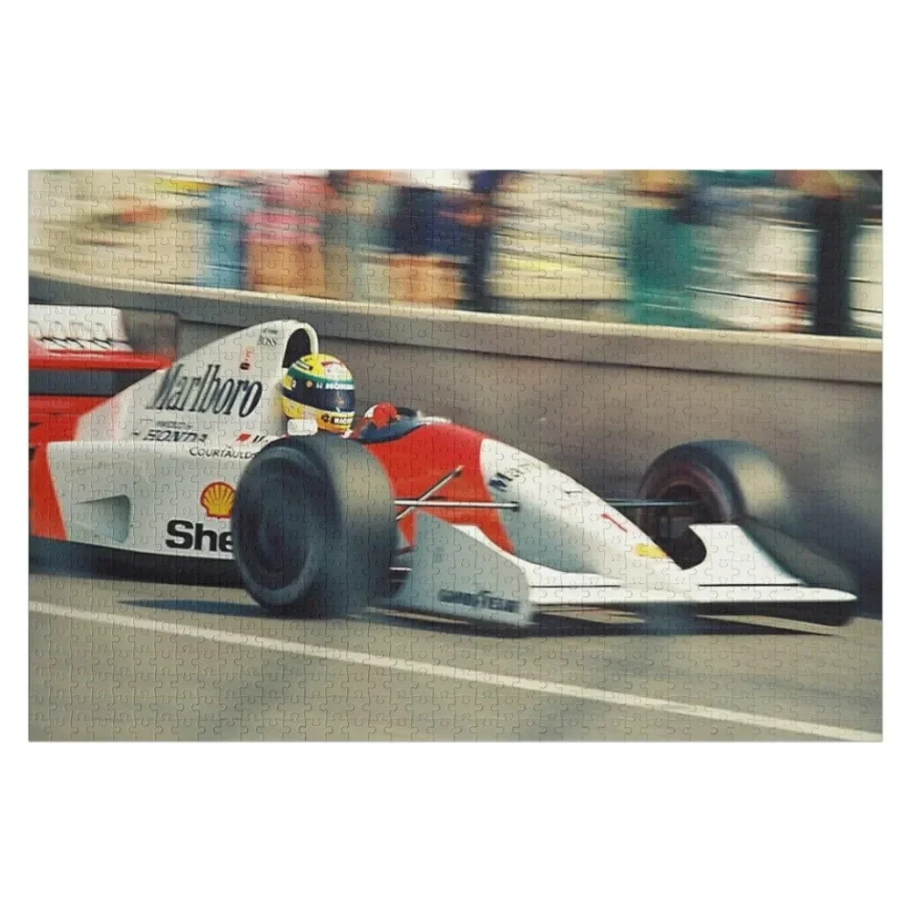 

Ayrton Senna Monaco GP poster Jigsaw Puzzle Iq Wood Adults Novel Toys For Children 2022 Jigsaw Custom Puzzle