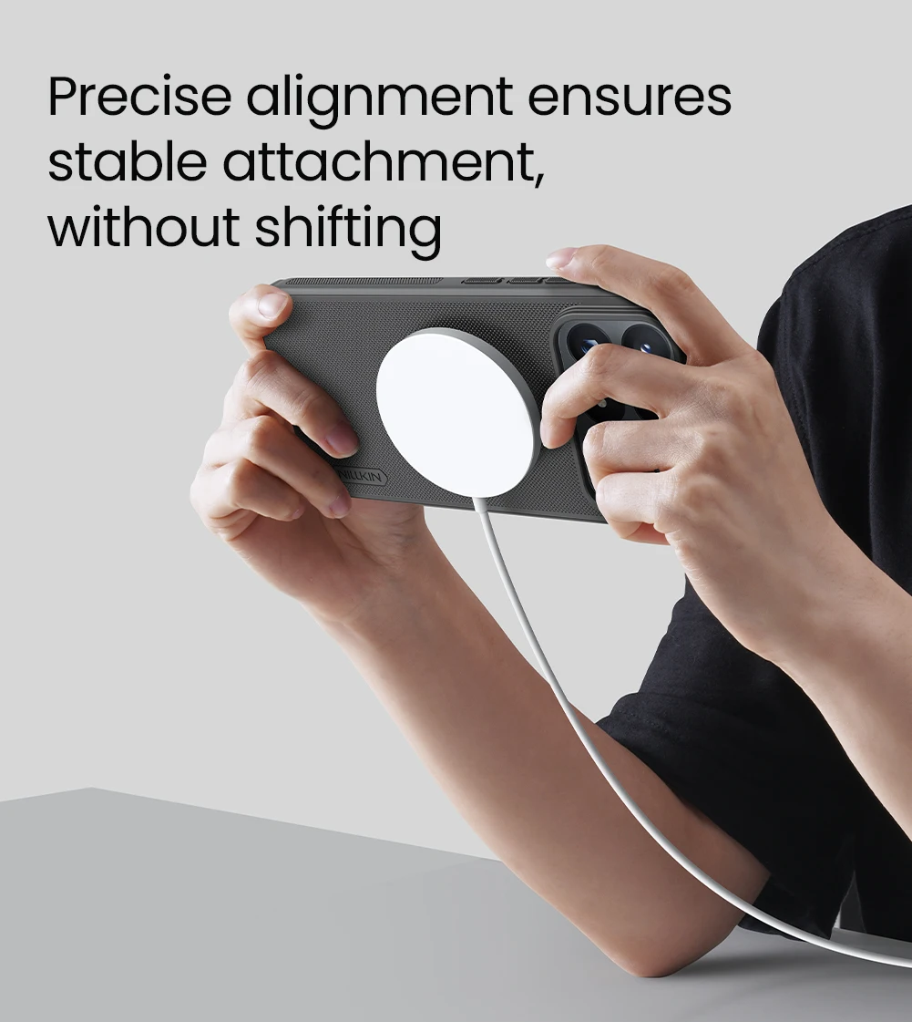 Nillkin Etui Magnetyczne do Xiaomi Poco F9 Ultra / F9 Pro Super Frosted Shield Pro TPU+PC Odporna na Wstrząsy Tylna Osłona na Telefon — zdjęcie produktu 6