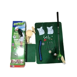 Ensemble de pratique de mini golf professionnel, balle de golf, ensemble de sport, club de jouets pour enfants, entraînement de golf, jeux d'intérieur