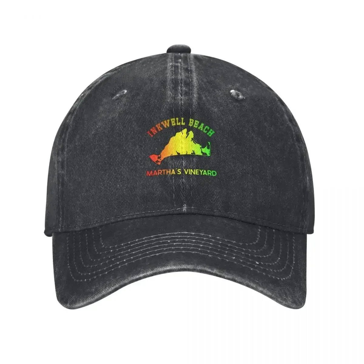 Inkwell Beach, Oak Bluffs, Martha's Vineyard, MA, Vintage Baseball Cap Kids Hat Hood Christmas  For Man Women's