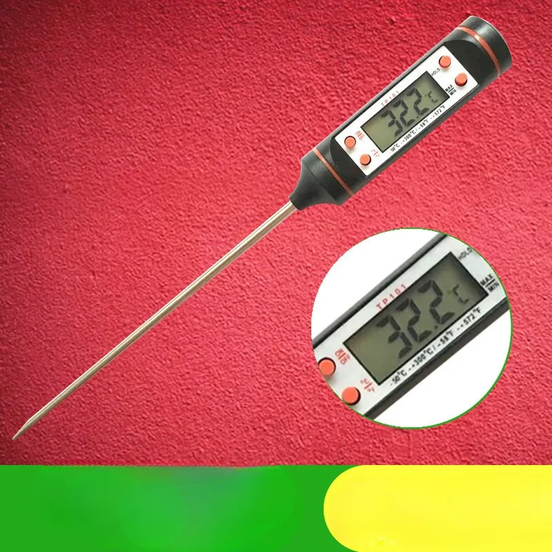 Kitchen oil thermometer Barbecue baking temperature measurement electronic food thermometer multi-purpose