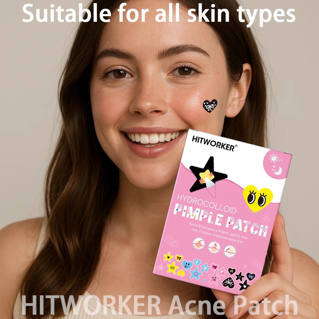 Invisible Waterproof Hydrocolloid Acne Patch for Facial Cleansing Care Essence Tool Accessory Suitable for All Skin Types