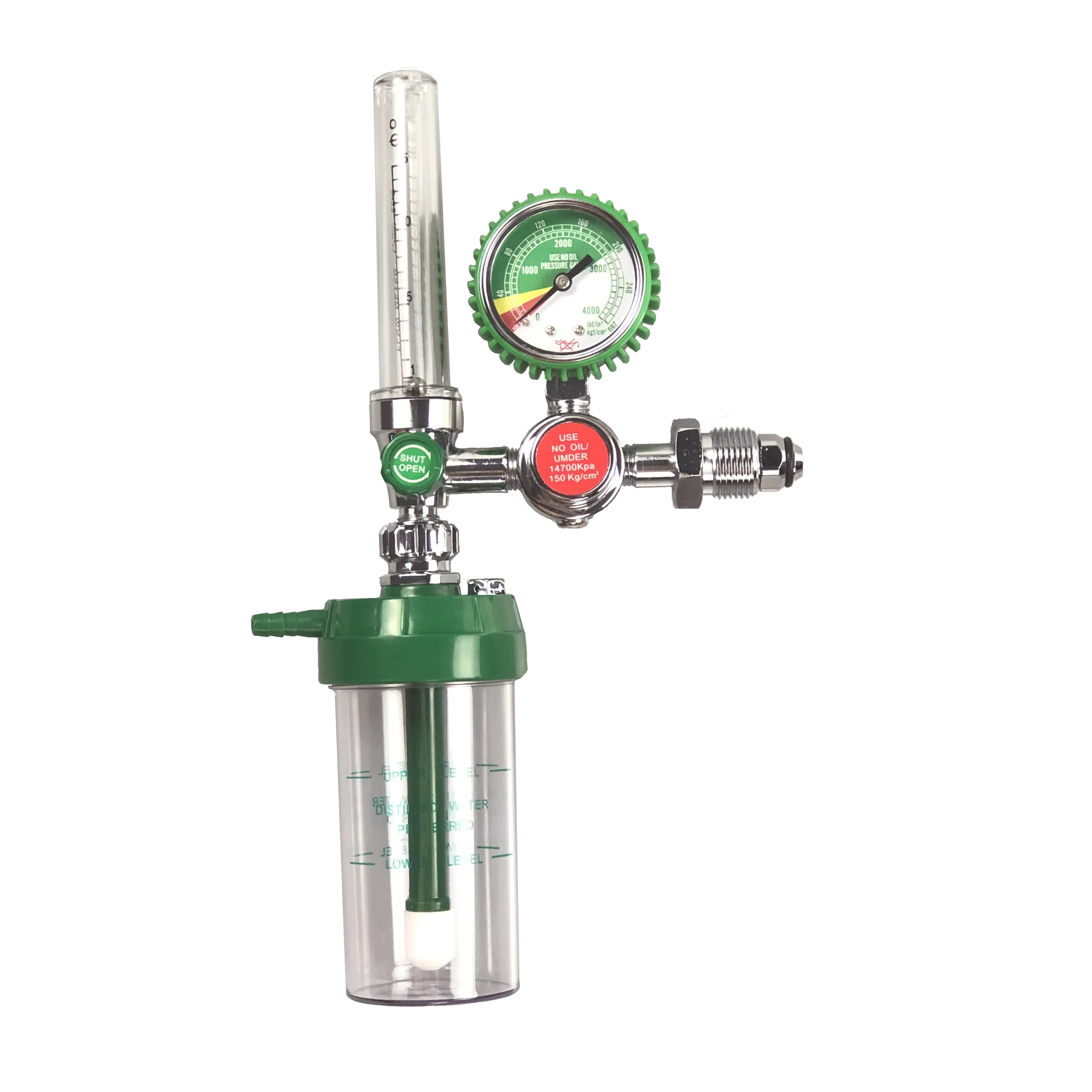 OEM Oxigen Tank CGA540 and Bull Nose Type Adapter Medical Oxygen Regulator Fast delivery