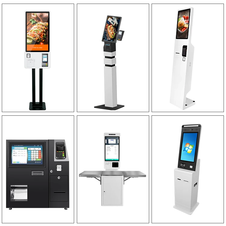 Taiyun 24 Inch Touch Screen Interactive Hotel Self Service Check in Kiosk