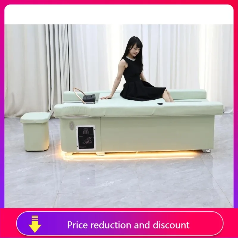 

Multifunction 2 in 1 beauty salon back lift hair washing and foot bath massage chair head spa japanese bed