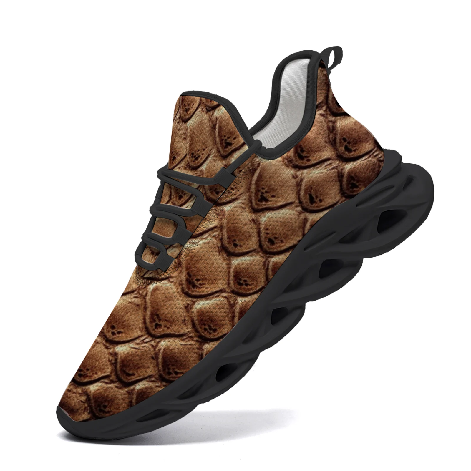 

Customizable copper scale casual sports shoes youth casual running shoes mesh lace-up shoes EUR36-48