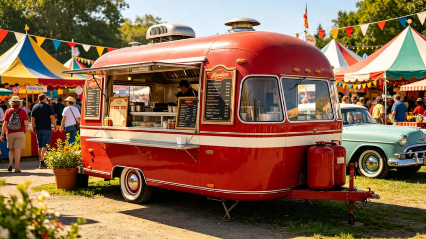 Mobile Food Cart User Friendly Operation Simple Control Snack Truck for Easy Business Running