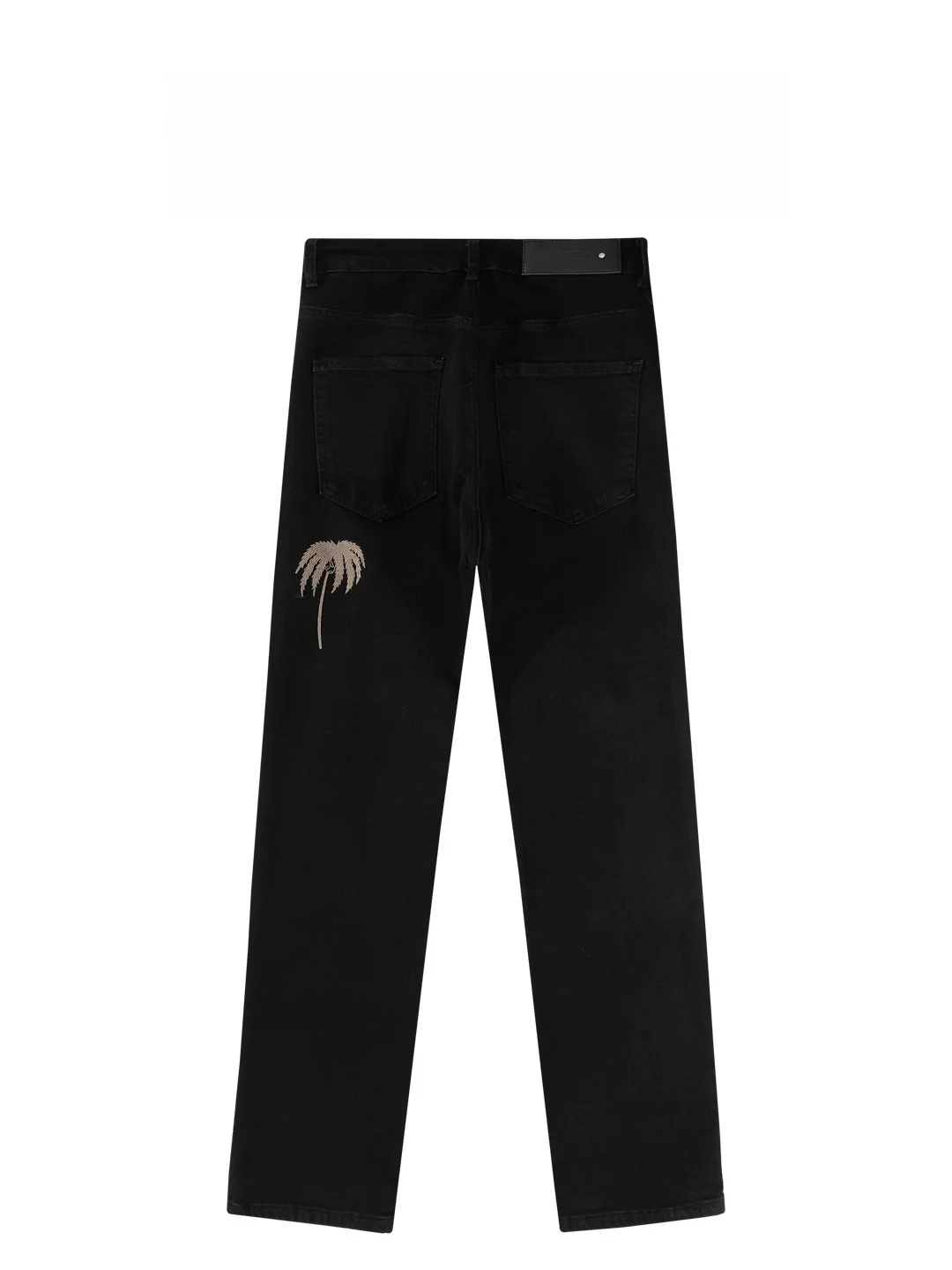 

Мужские джинсы BAIRBAOLIY с вышивкой, повседневные, прямого кроя, модные винтажные джинсовые брюки со средней посадкой из смесового хлопка