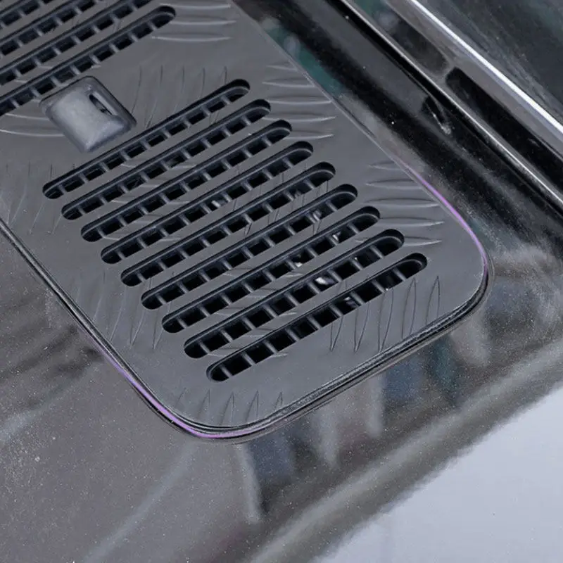 

Car Engine Hood Air Intake Grille Vent Cover Trim For Mercedes Benz G Class W464 2019 2020 2021 2022 Dry Carbon Fiber