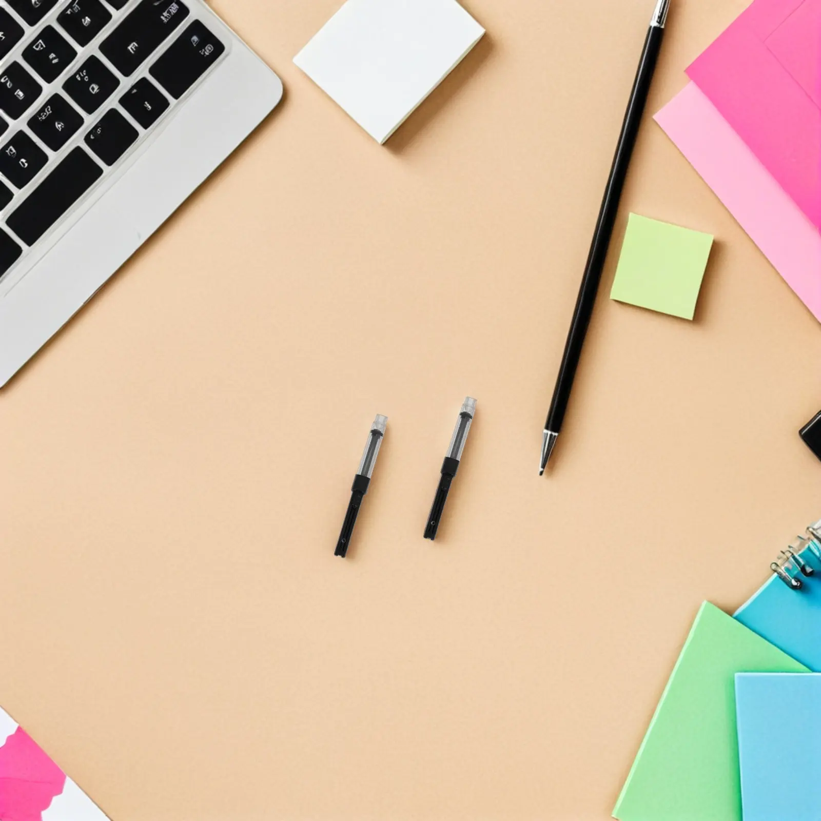 

50 шт. пластиковых перезаправляемых картриджей-конвертеров для чернил для перьевых ручек, 3,4 мм, аксессуары для перьевых ручек, инструмент для точного заполнения