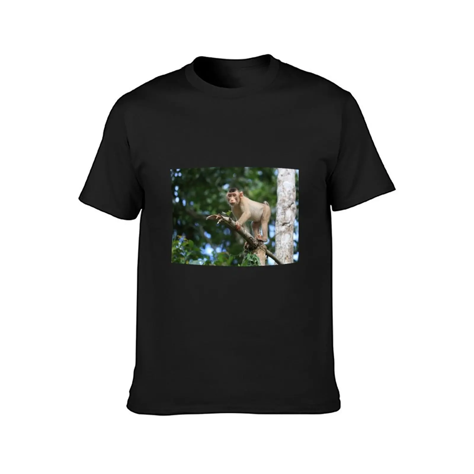 Macaque T-Shirt Short sleeve tee graphics tops t shirts for men