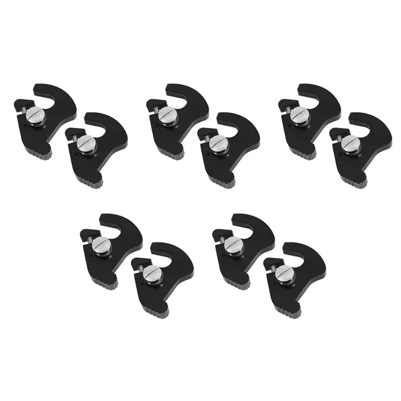 10X Detachable Rotary Bar Luggage Rack Docking Latch Kit For Touring Road King Street Electra Glide Sportster 883 1200