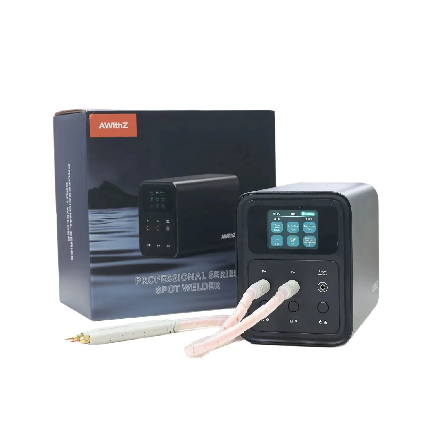 P120D Spot Welder Dual Safety Protection Temperature Control Aluminum Copper Nickel Steel Sheet Welding