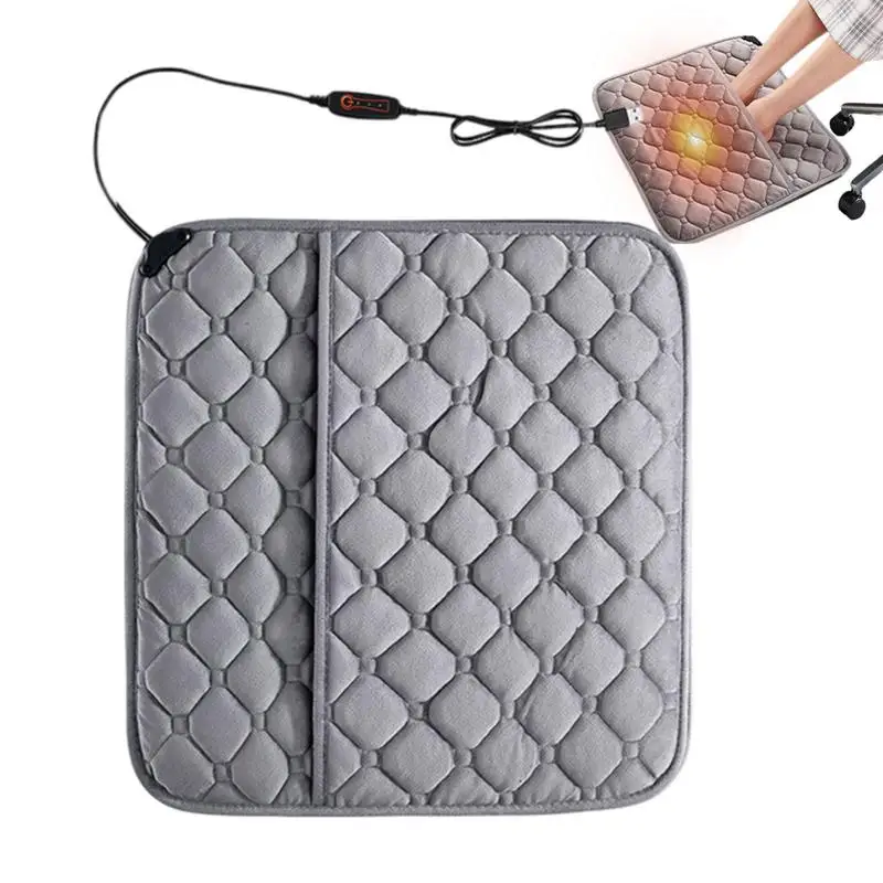 Car Office Chair Electric Heating Pad Autumn and Winter Warm USB Electric Heating Pad Seat Cushion Home Heated Seat Cushion