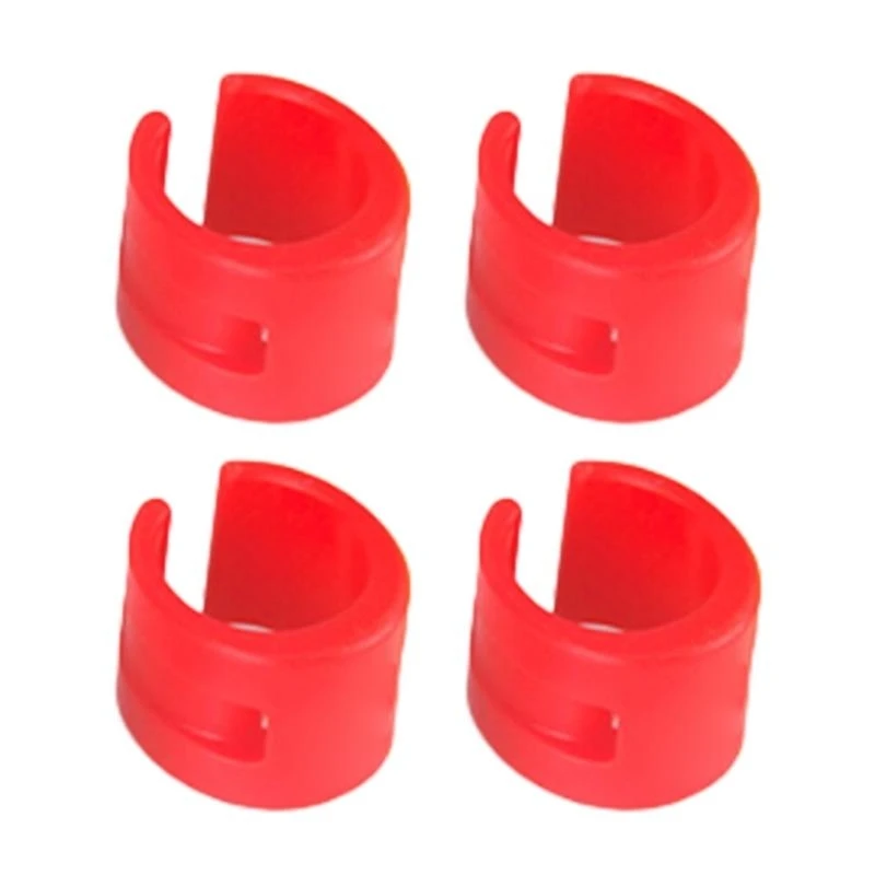 

R6FE 4Pcs Bicycles Frame Protector, Chainstay Guard Pad Collision Protections Rings