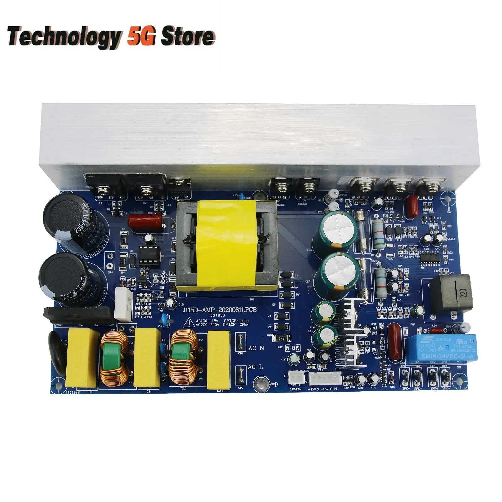 

Peak 1000W Class D Power Amplifier Board Mono Power Amp Board with Switching Power Supply
