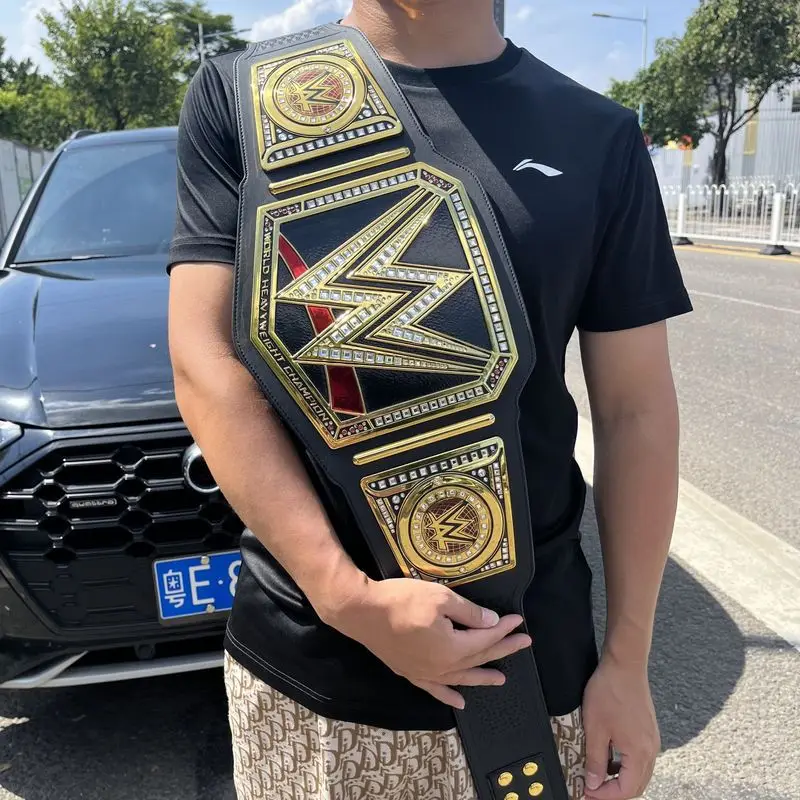 

World Wrestling Entertainment Wrestler Championship Belts Action Characters Figure Toys Occupation Gladiator Cosplay Boy Gift