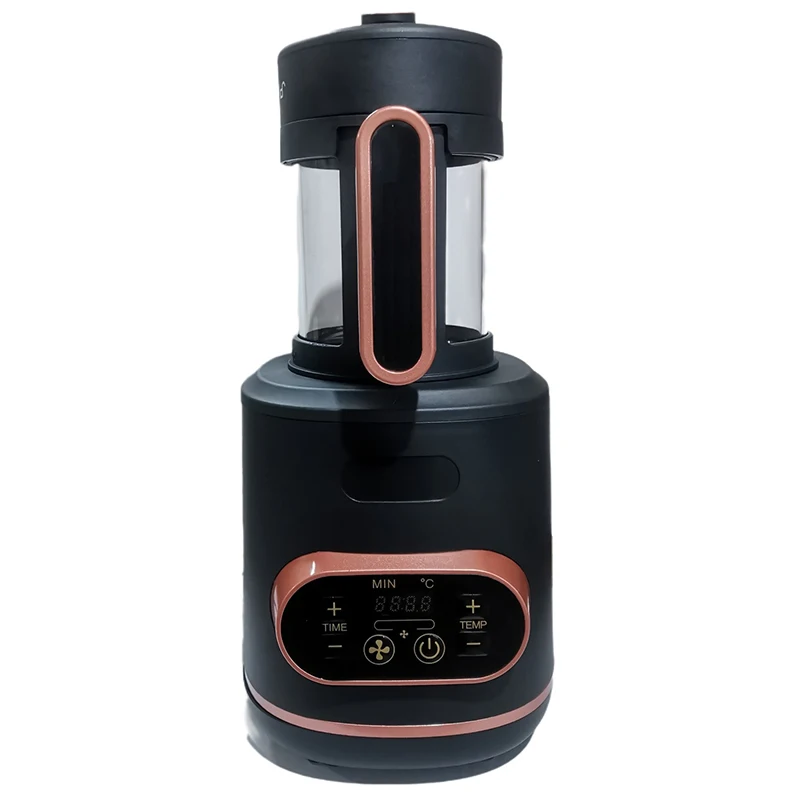 

Compact Home & Commercial Coffee Bean Roaster Temperature & Time Control Automatic Timed Cooling Hot-Air Roaster