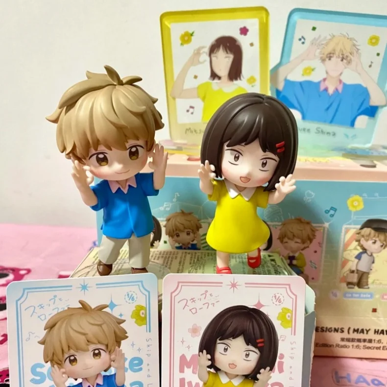 Original Pop Mart Skip and Loafer Shining You Blind Box Iwakura Mitsumi Shima Sousuke Sammelfigur Anime-Spielzeug Ornament Geschenk – Detail 3