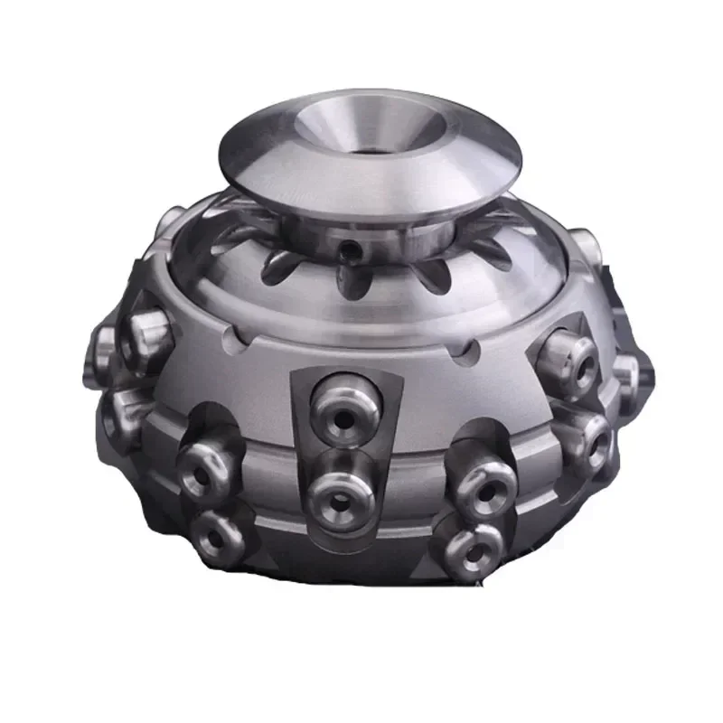 304 Stainless Steel 6 Column Lock Case CNC 5-Axis Linkage Storage Small Handicraft Furnishing Articles Gift Tools Box