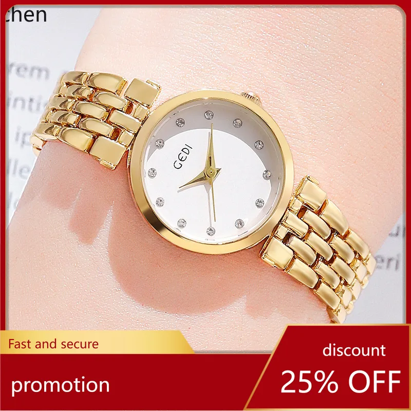 

Zml exquisite alloy quartz watch - vintage, niche, and stylish ladies' timepiece
