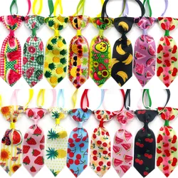 50/100pcs Summer Fruit Style Small Dog Cat Bow Tie Dog Supplies Dog Accessories Dogs Pets Supplies Pet Products for Small Dogs