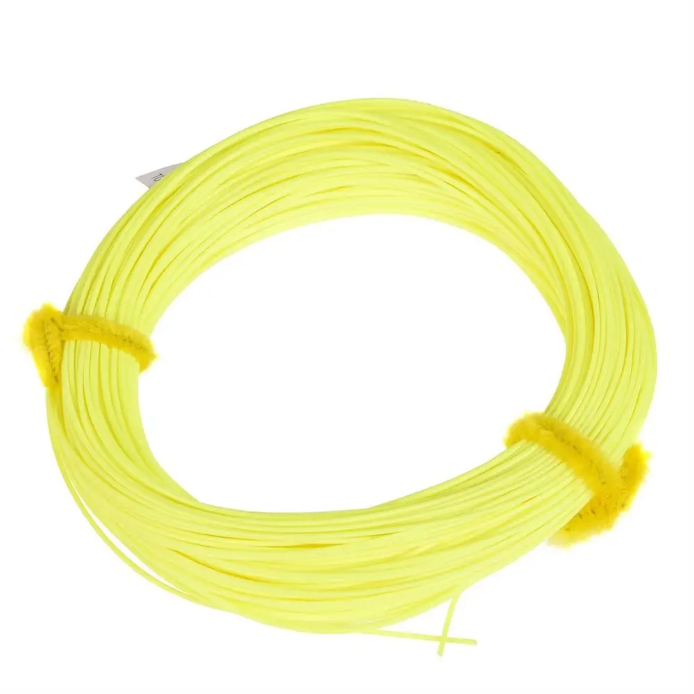 WF3FWF8F Fly Fishing Line Fluo Front Welded Loop Weight Fishing Line Long Casts 100FT Forward Floating Nymph Fishing