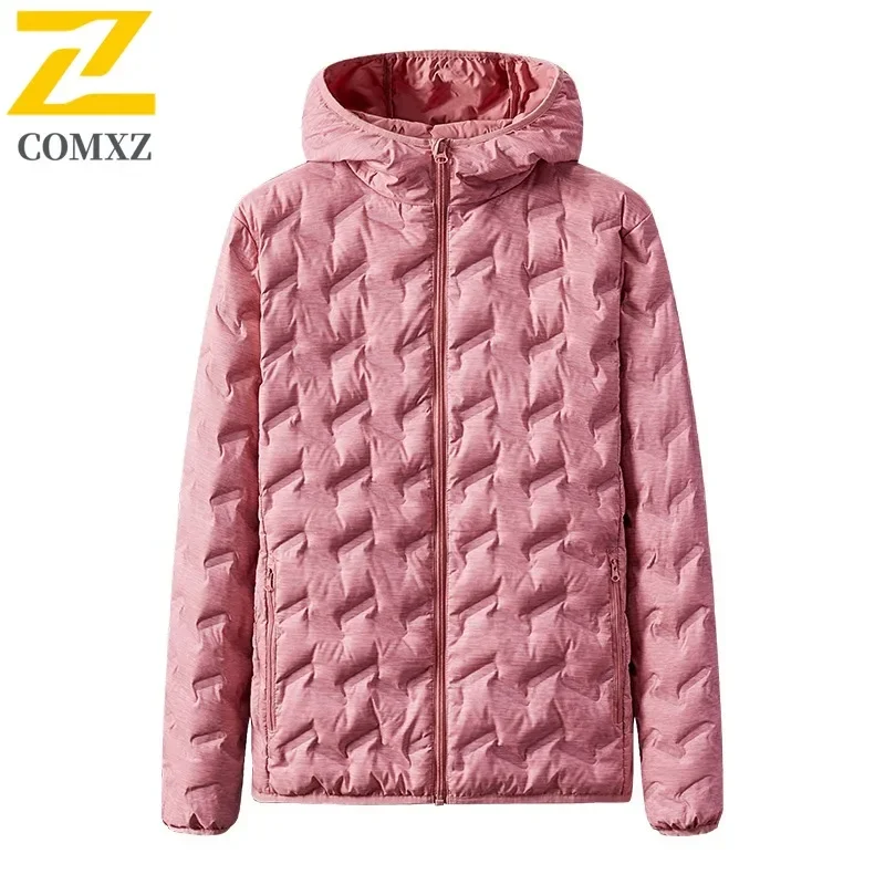 

COMXZ Men Padding Coat Middle Aged Warm Ski Travel Loose Thick Snow Puffer Jacket Windproof Street Winter Outdoor Sports Jackets