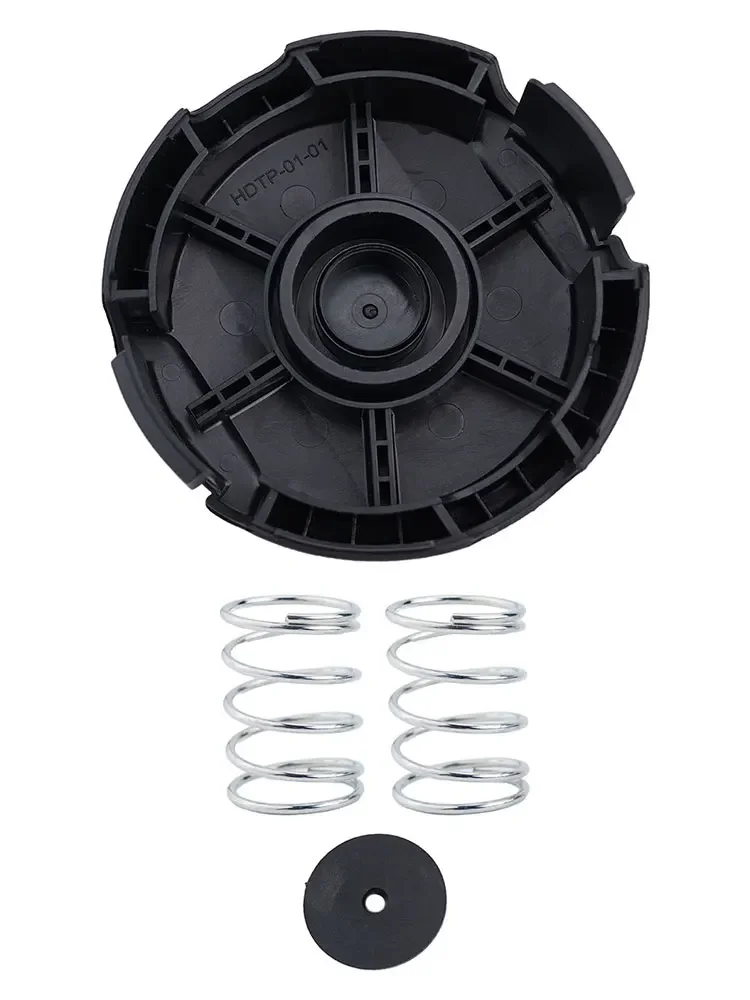 DWO1DT995 Trimmer Head Cap Cover with 2 Springs and Spacer Replacement for String Trimmers Like DCST970 and DCST920