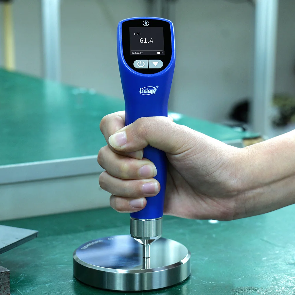 256 Ultrasonic Hardness Tester For Metal Coatings Plating UCI Method Multi Scale HL HV HB HS HRA HRB HRC Testing